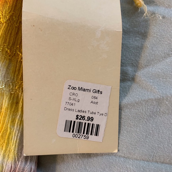 Tie dye sundress/beach coverup - Picture 3 of 3